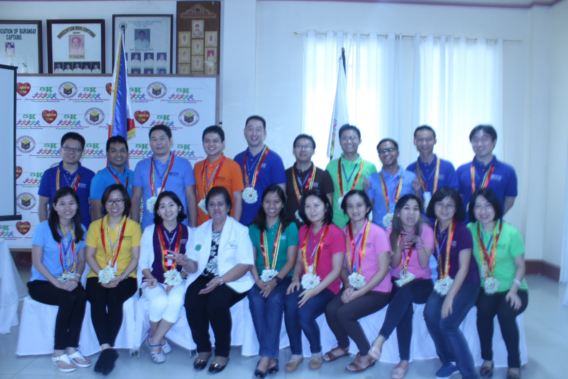 World Health Organization Fellows Visit Malvar